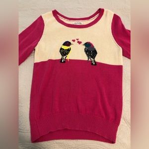 AE Lovebirds Intarsia Sweater L